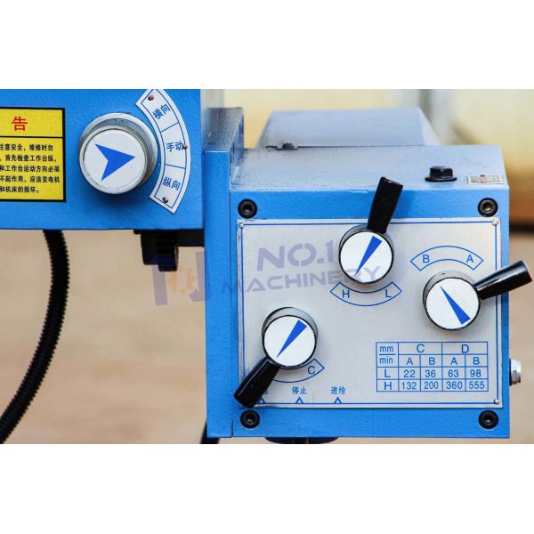 ZX6336A Drilling Milling Machine Heavy Duty Fresadora Manual With DRO