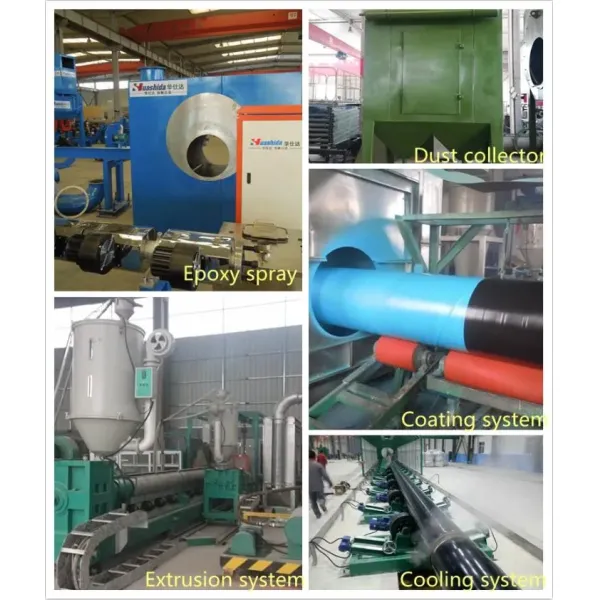 Fbe 3lpe 2lpe 3lpp 2lpp Anti Corrosion pipe Coating Line