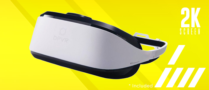 VR Slide 9D Virtual Reality Simulator Customized 360 Degree With Deepoon E3 Glasses