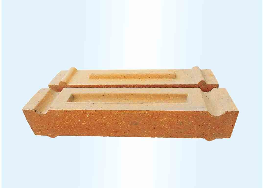 Buy cheap Special Shaped Alumina Silica Fire Brick 58% Al2O3 Low Porosity Clay Material product