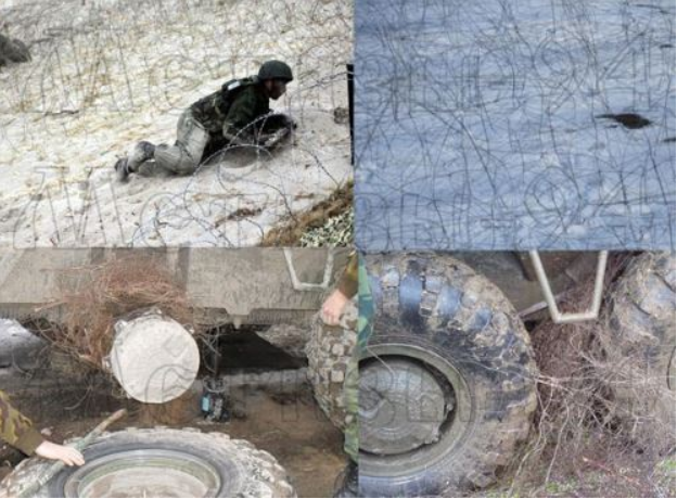 Anti Tank Invisible Drone Net Fence Wire Obstacle Low Visibility Mesh Tank Security Putanka Barrier