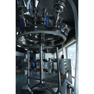 Customized Liquid Mixer Agitator With Vacuum System 30KW