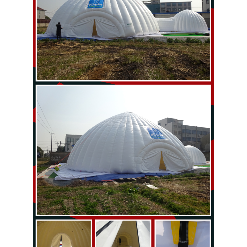 Large Inflatable Dome Tent Inflatable Igloo Tent