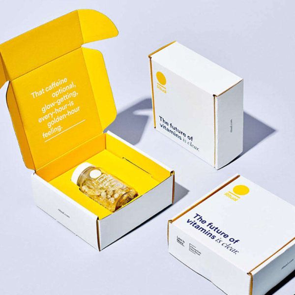 Colorful Paper Foldable Subscription Box Mailers Makeup 6x4x3 Shipping Boxes