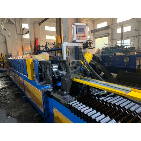 T Bar Furring Channel Roll Forming Machine 0.4-0.8mm