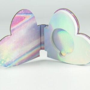 Buy cheap Heart Shape Cosmetic Packaging Box Eye Shadow Palette Packaging Box product