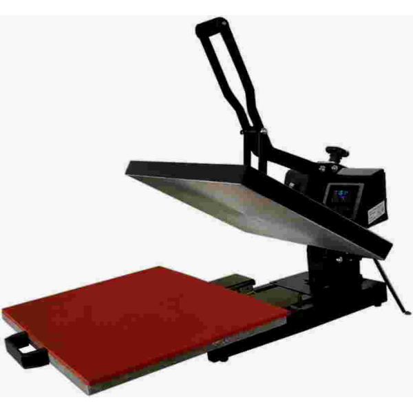 Linear Bearing 2500W Manual Heat Press Machine 40x60 For Pillow,THJ-4060CL, Black And Red