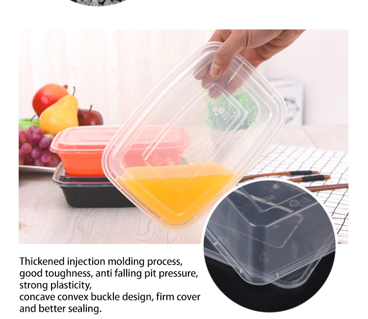 OEM Customize Packing Boxes Takeaway Food Packing Tray With Lid