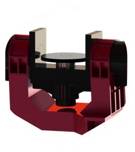 Buy cheap RS232 High Speed Dual Axis Turntable for Precision Positioning product