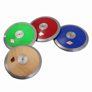 Buy cheap 1kg Sport Equipment Track And Field Wooden Discus Throw product