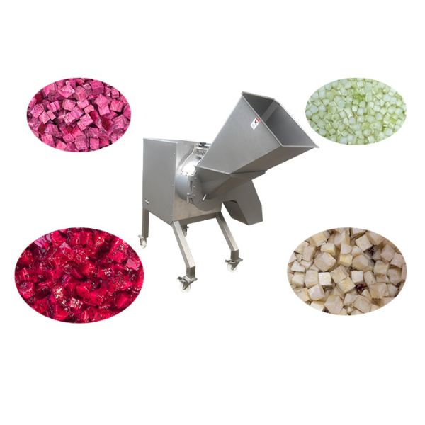 3000kg/h Fruit Processing Equipment Bananas Cutting Pineapple Dicing Machine