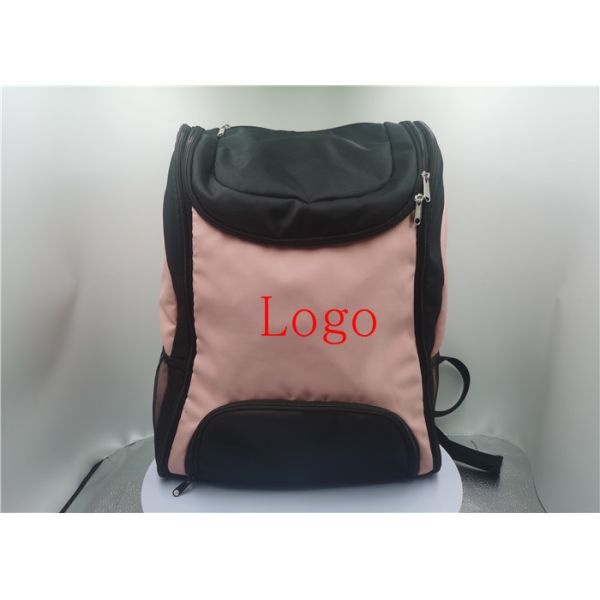 600D PVC Pickleball Racket Bag Backpack OEM / ODM With Outsides Racket Pocket Design