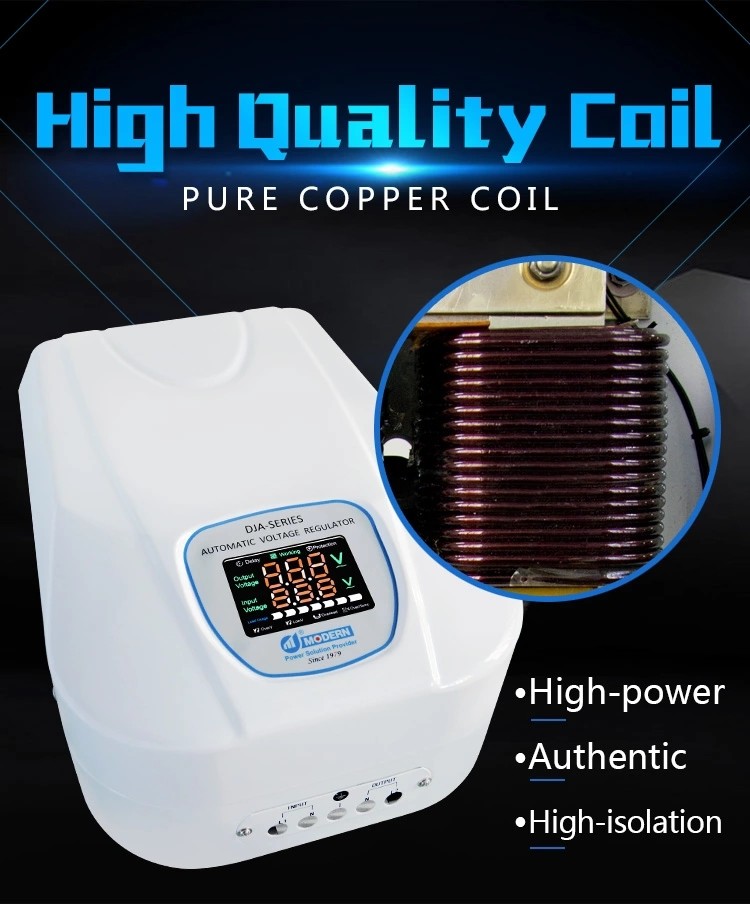 DJA Series Relay Type AVR Voltage Regulator Wall Mounted 5KVA