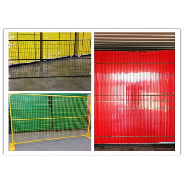 6ft X 8ft Standard Size Rental Rapid Mesh Temporary Fencing Portable PVC Coated