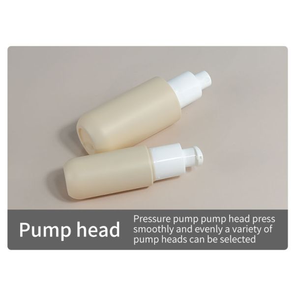 100ml Lotion Bottle Refillable Empty Square Plastic Bottle For Skincare