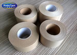 China Reinforced Gummed Paper Tape Water Active Kraft Tape For Box Sealing Bounding on sale