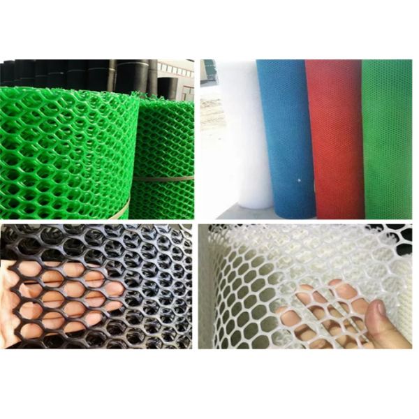 15mm Plastic Chicken Mesh Diamond Hole Green Hdpe