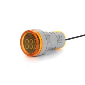 22mm Round Temperautre Indicator Light meter