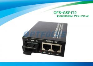 China 10 / 100 / 1000M Half Duplex rj45 Switch Fiber Optic Cat. 5 UTP cable without module on sale