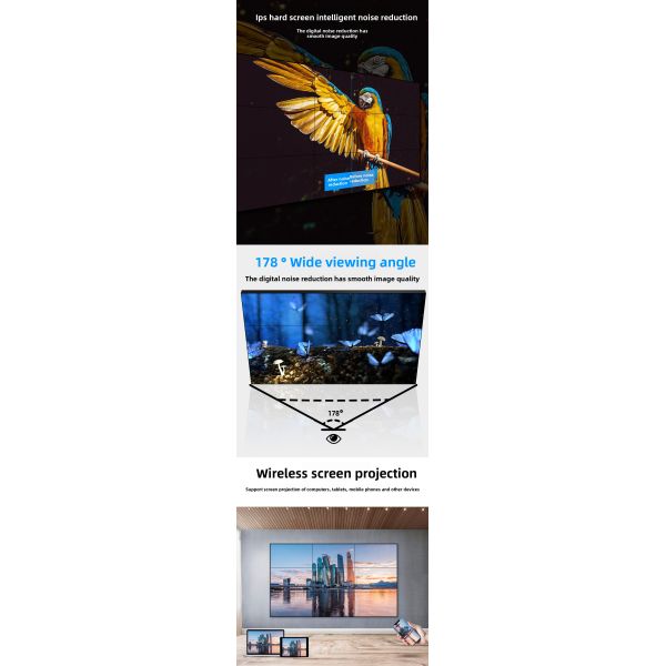 For Boe LG Panel 55'' Indoor HD LCD Video Wall Splicing Screen for Retail Stores Elevators Education-Factory Price 0.88mm