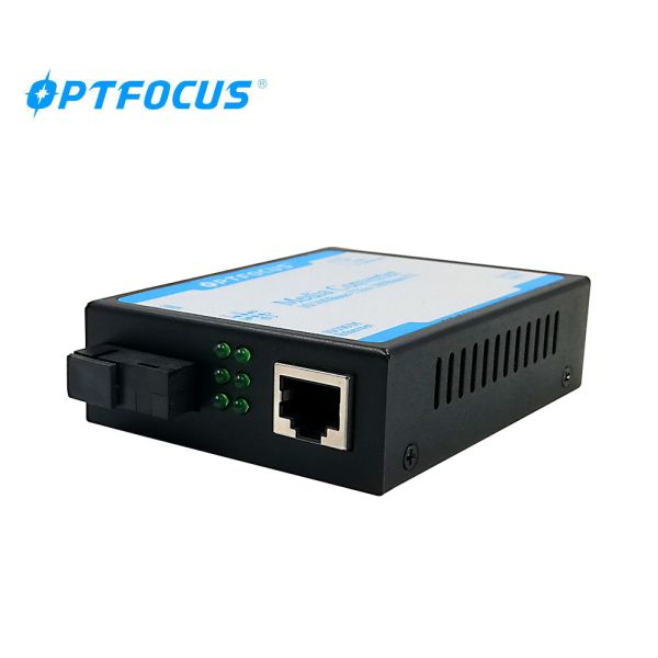 10/100M Fiber Media Converter 20km 1310NM Single Model Single Fiber For FTTH