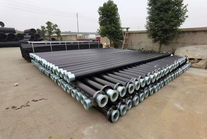 Acid Resistant Mining Composite Pipe 4 Inch PVC Material Anti Corrosion