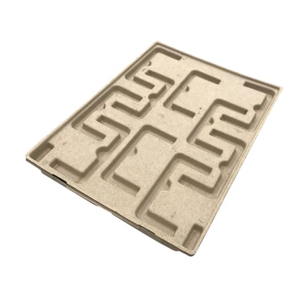 Industrial Pulp Tray Electronic Components Packaging For Fragile Product