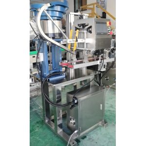 1PH Plastic Shampoo Bottle Linear Automatic Capping Machine Adjuatable 450KG