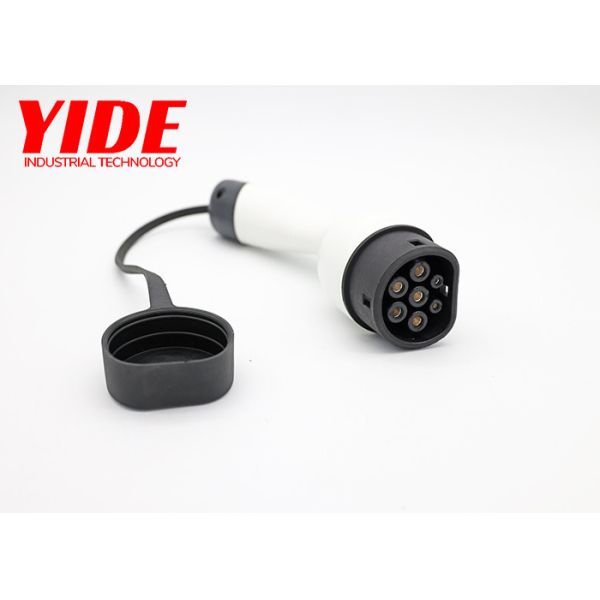 Buy cheap 16A / 32A Electric Vehicle Charging Plug Parts Accessories 7 PIN Male product