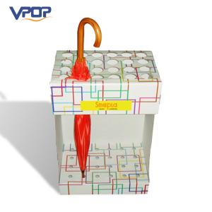 Buy cheap Custom Square Cardboard POS Displays , Durable Umbrella Cardboard Display Racks product