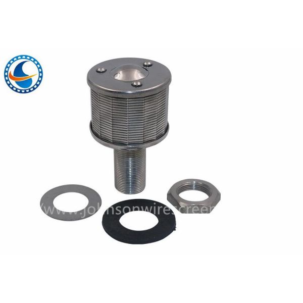 Ss316l 53mm Slot Water Filter Nozzle Single Welded
