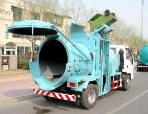 Buy cheap 6 Wheels Garbage Compactor Truck 95hp 120hp 4X2 Small Swill Ort Garbage Dump Truck product