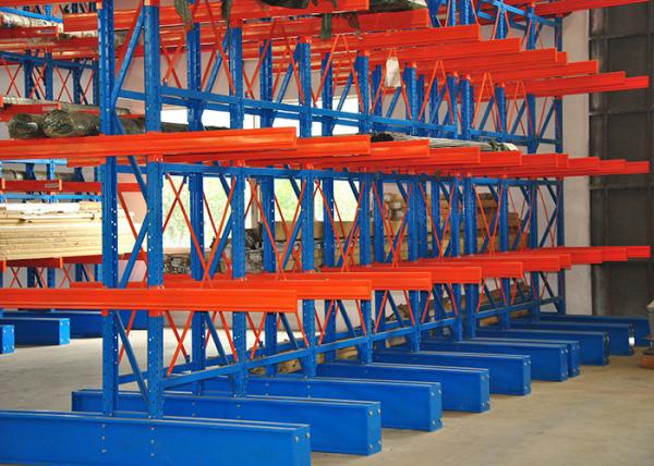 Quality Heavy Duty Car Cantilever Pallet Racking Storage For Warehouse , Easily Installed for sale