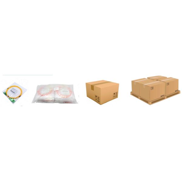 1M Orange Multimode SC - SC Fiber Optic Patch Cord OM1 50/125 Duplex 2.0mm LSZH cable