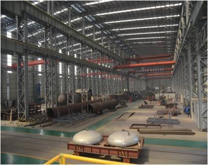 1.2x6m Heat Exchanger Vessel Stainless Steel Chemical