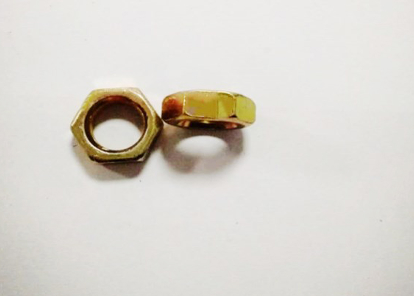 High Accuracy Galvanized Hexagon Nuts M18 X 1.5 For Agricultural Machinery
