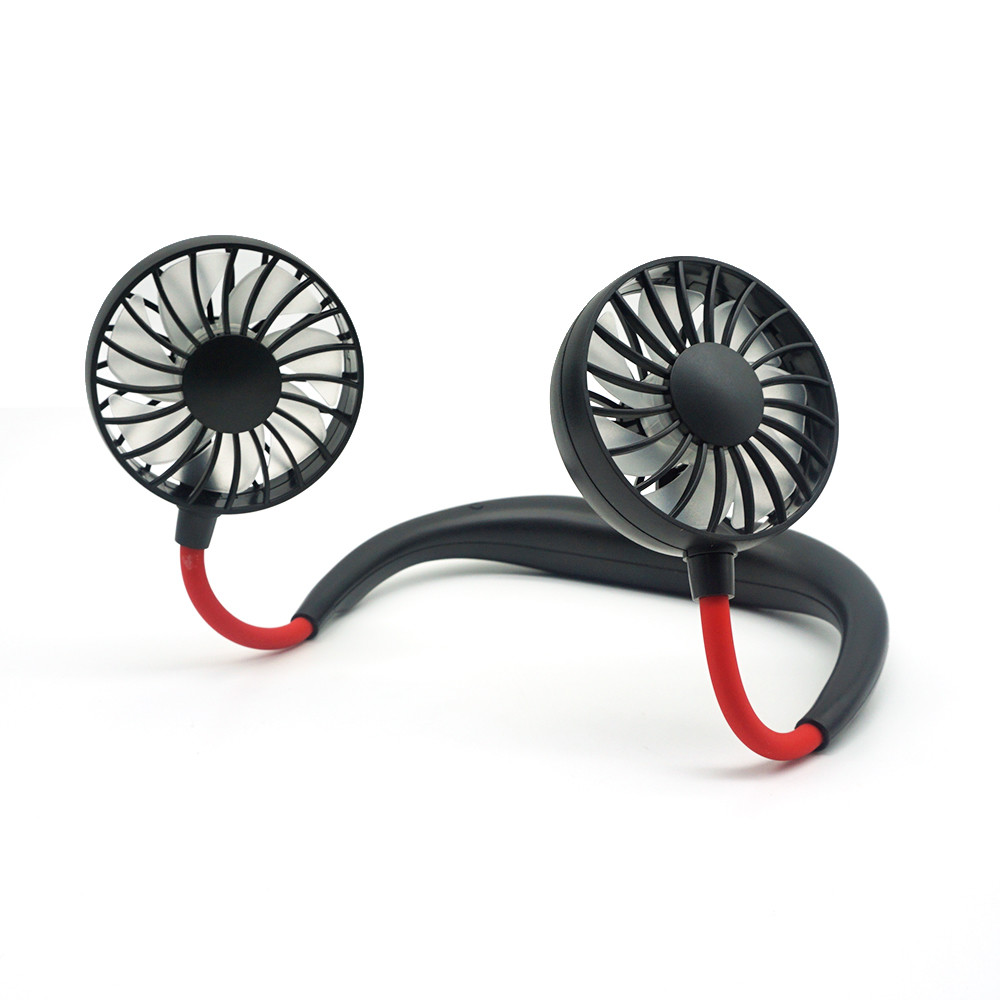Folding Rechargeable Battery 180g USB Portable Neck Fan