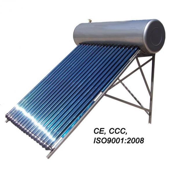 Quality pressurized heat pipe solar water heater for sale