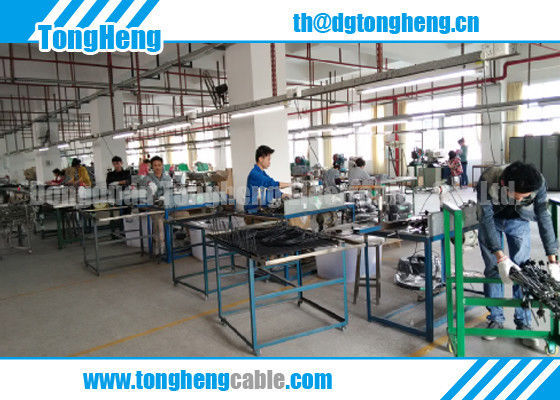 Convenient Use Extendable Coiled Spiral Cable 105C 300V