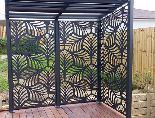 American Style Custom Laser Cut Metal Stainless Steel Wall Panels Partition