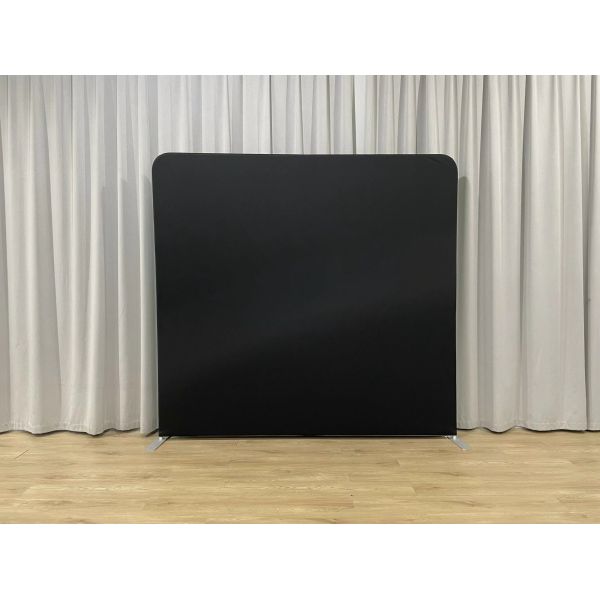 Customized Full Color White Pillowcase Backdrop Tension Fabric Banner Stand