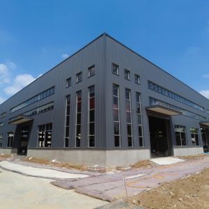 China Custom Steel Structure Warehouse Prefab Building Q235B Q355B Certified on sale
