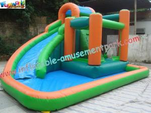 Buy cheap Fire Retardant And Water-proof Kids Indoor Outdoor Inflatable Water Slides Pool Toys product