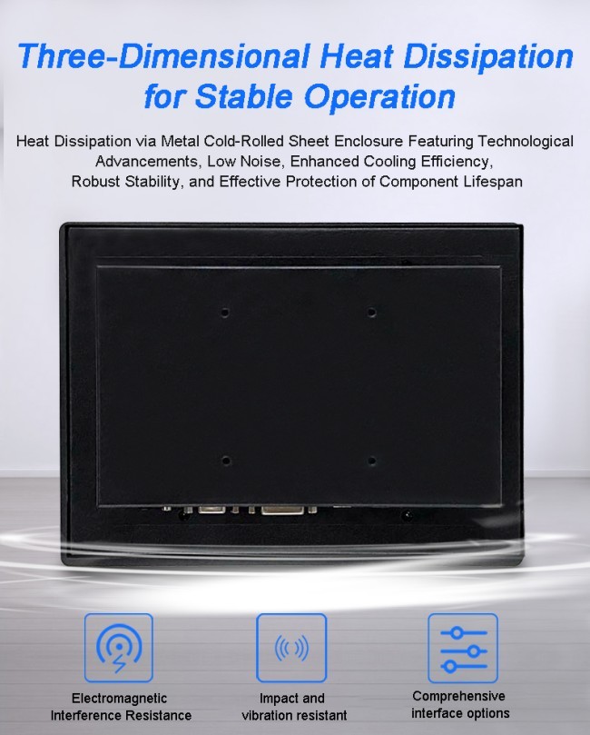 24 Inch High Brightness 1000nits LCD USB DVI Sunlight Readable Embedded Industrial Open Frame Touch Monitor 1000nits Sunlight Readable