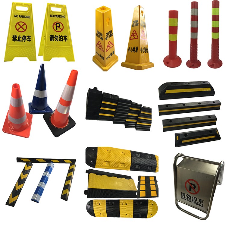 Road Safety Guiding Cone Orange PVC Plastic Traffic Cones