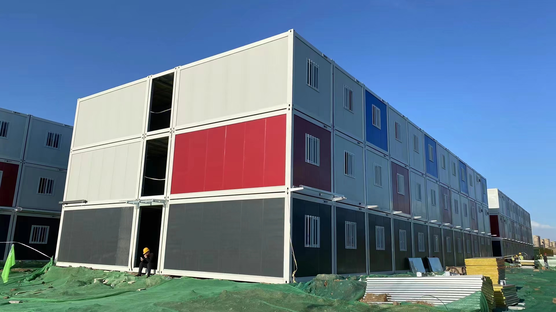 Portable Tiny Modular House Folding Prefabricated House for Small Apartment Steel