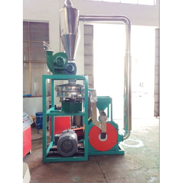 Energy Saved Plastic Grinding Mill Small Size No Dust With Vibration Principle