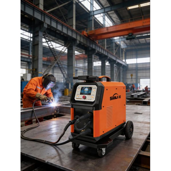 250A Multi Functional Welding Machine , 5 Inch LCD Sanjoe Multi Process Mig Welder