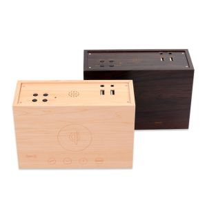 Buy cheap Multi-function Bluetooth Speaker : wireless charger + clock+thermometer from wholesalers