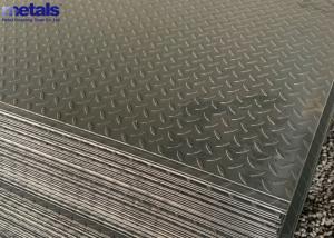 China Diamond MS Chequered Plate Metal Sheet Q235B Q345 Hot Rolled on sale